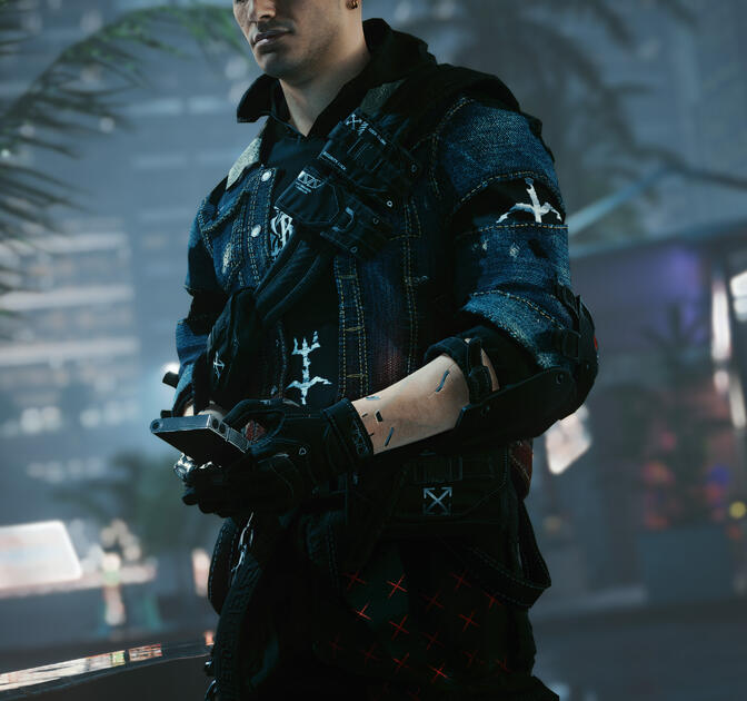 Denim Edgerunner Set